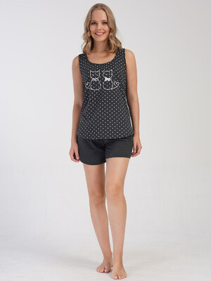 Купить Летний домашний комплект из майки и шорт VIENETTA 4084610451 в Украина в Lingerie.ua - Одяг для дому та відпочинку, Видео