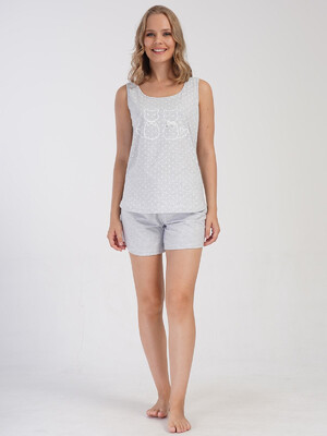 Купить Летний домашний комплект из майки и шорт VIENETTA 4084610451 в Украина в Lingerie.ua - Одяг для дому та відпочинку, Фото 11