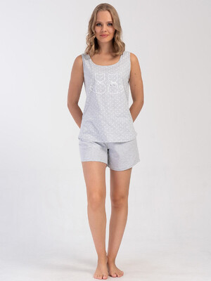 Купить Летний домашний комплект из майки и шорт VIENETTA 4084610451 в Украина в Lingerie.ua - Одяг для дому та відпочинку, Фото 4