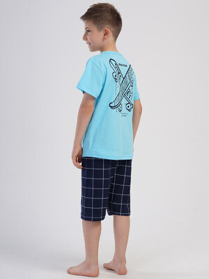 Купить Домашній костюм з коротким рукавом для хлопчика VIENETTA KIDS 3110236693 в Украина в Lingerie.ua - Одяг для дому та відпочинку, Фото 5