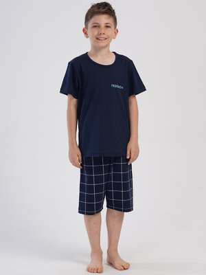 Купить Домашній костюм з коротким рукавом для хлопчика VIENETTA KIDS 3110236693 в Украина в Lingerie.ua - Одяг для дому та відпочинку, Фото 4