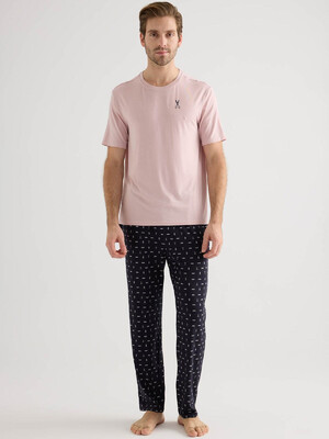 Купить Домашний хлопковый комплект из футболки и брюк HAYS 50387 в Украина в Lingerie.ua - Одяг для дому та відпочинку, Фото 4