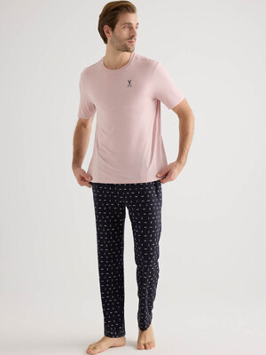 Купить Домашний хлопковый комплект из футболки и брюк HAYS 50387 в Украина в Lingerie.ua - Одяг для дому та відпочинку, Фото 8