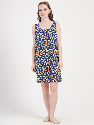 Купить Хлопковая туника на широких бретельках VIENETTA 4092120231 в Украина в Lingerie.ua - Одяг для дому та відпочинку, Фото 4