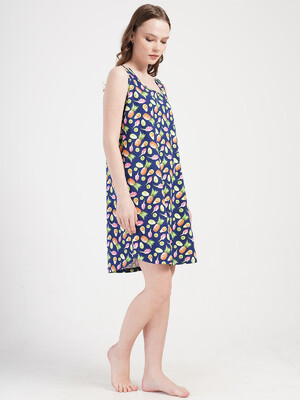 Купить Хлопковая туника на широких бретельках VIENETTA 4092120231 в Украина в Lingerie.ua - Одяг для дому та відпочинку, Фото 8