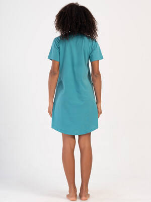 Купить Хлопковая домашняя туника с коротким рукавом VIENETTA 4070660000 в Украина в Lingerie.ua - Одяг для дому та відпочинку, Фото 12