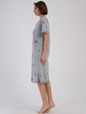 Купить Домашняя туника большого размера с коротким рукавом VIENETTA 4091586203 в Украина в Lingerie.ua - Одяг для дому та відпочинку, Фото 5