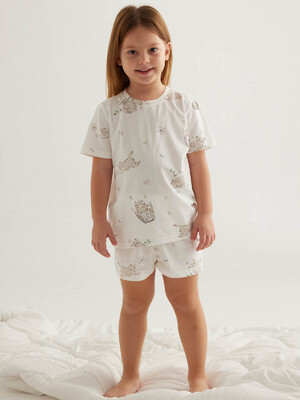 Купить Хлопковый детский домашний комплект с коротким рукавом HAYS 50360 в Украина