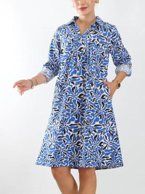 Купить Платье летнее с контрастным принтом JEN 04403 в Украина в Lingerie.ua - Одяг для дому та відпочинку, Фото 2