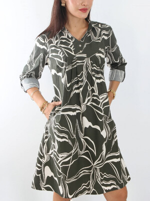 Купить Платье летнее с контрастным принтом JEN 04403 в Украина в Lingerie.ua - Одяг для дому та відпочинку, Фото 4