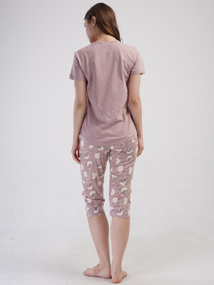 Купить Хлопковый летний комплект с бриджами VIENETTA 4092804350 в Украина в Lingerie.ua - Одяг для дому та відпочинку, Фото 5