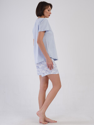 Купить Хлопковый комплект с шортами VIENETTA 4084770019 в Украина в Lingerie.ua - Одяг для дому та відпочинку, Фото 3