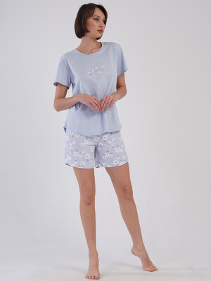 Купить Хлопковый комплект с шортами VIENETTA 4084770019 в Украина в Lingerie.ua - Одяг для дому та відпочинку, Фото 4