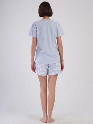 Купить Хлопковый комплект с шортами VIENETTA 4084770019 в Украина в Lingerie.ua - Одяг для дому та відпочинку, Фото 8