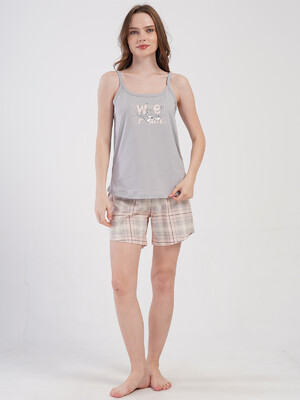 Купить Хлопковый комплект с шортами VIENETTA 4084864206 в Украина в Lingerie.ua - Одяг для дому та відпочинку, Видео