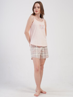 Купить Хлопковый комплект с шортами VIENETTA 4084864206 в Украина в Lingerie.ua - Одяг для дому та відпочинку, Фото 2