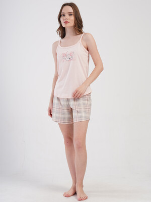 Купить Хлопковый комплект с шортами VIENETTA 4084864206 в Украина в Lingerie.ua - Одяг для дому та відпочинку, Фото 5