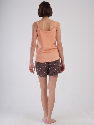 Купить Хлопковый комплект женский из майки и шорт VIENETTA 4081774906 в Украина в Lingerie.ua - Одяг для дому та відпочинку, Фото 7