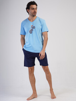 Купить Літній костюм чоловічий з шортами VIENETTA MAN 4091710000 в Украина в Lingerie.ua - Одяг для дому та відпочинку, Фото 12