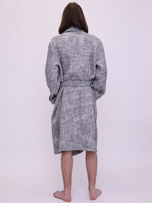 Купить Чоловічий вафельний халат на запах LNGR 170757 Ekke в Украина в Lingerie.ua - Одяг для дому та відпочинку, Фото 9