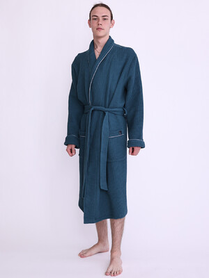 Купить Чоловічий вафельний халат на запах LNGR 170757 Ekke в Украина в Lingerie.ua - Одяг для дому та відпочинку, Фото 7