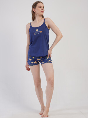 Хлопковый комплект из майки и шорт VIENETTA DREAM 4083491335