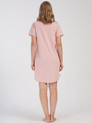 Купить Хлопковая домашняя туника с коротким рукавом VIENETTA 4070760000 в Украина в Lingerie.ua - Одяг для дому та відпочинку, Фото 10