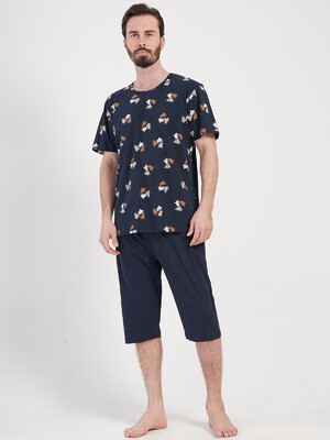 Купить Бавовняний комплект з капрі VIENETTA MAN 4080223520 в Украина в Lingerie.ua - Одяг для дому та відпочинку, Фото 2