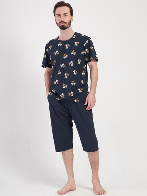 Купить Бавовняний комплект з капрі VIENETTA MAN 4080223520 в Украина в Lingerie.ua - Одяг для дому та відпочинку, Фото 5