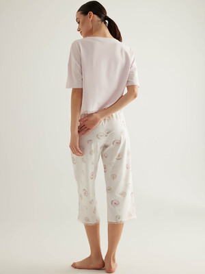 Купить Хлопковый комплект из футболки и капри HAYS 50465 в Украина в Lingerie.ua - Одяг для дому та відпочинку, Фото 2