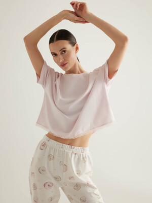 Купить Хлопковый комплект из футболки и капри HAYS 50465 в Украина в Lingerie.ua - Одяг для дому та відпочинку, Фото 5