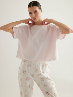 Купить Хлопковый комплект из футболки и капри HAYS 50465 в Украина в Lingerie.ua - Одяг для дому та відпочинку, Фото 6