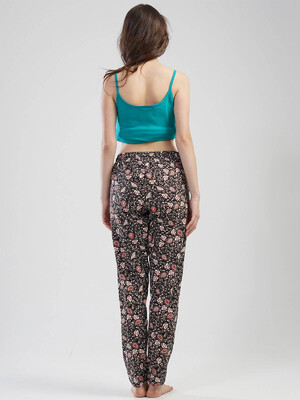 Купить Хлопковые брюки женские большого размера VIENETTA 1115291135 в Украина в Lingerie.ua - Одяг для дому та відпочинку, Фото 2