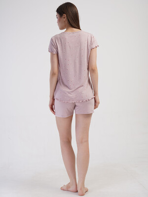 Купить Домашний комплект из вискозы с шортами VIENETTA 4093081049 в Украина в Lingerie.ua - Одяг для дому та відпочинку, Фото 7