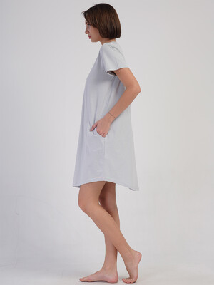 Купить Бавовняна домашня туніка великого розміру VIENETTA 4100620000 в Украина в Lingerie.ua - Одяг для дому та відпочинку, Фото 3