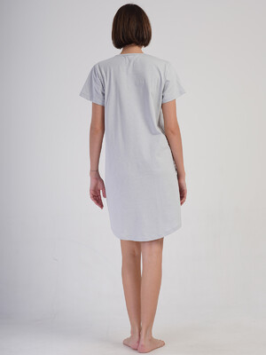 Купить Бавовняна домашня туніка великого розміру VIENETTA 4100620000 в Украина в Lingerie.ua - Одяг для дому та відпочинку, Фото 4