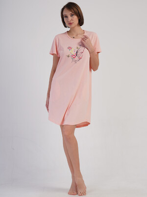 Купить Бавовняна домашня туніка великого розміру VIENETTA 4100620000 в Украина в Lingerie.ua - Одяг для дому та відпочинку, Фото 7