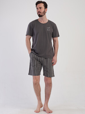 Купить Бавовняний літній комплект із шортами VIENETTA MAN 4080841374 в Украина в Lingerie.ua - Одяг для дому та відпочинку, Фото 2