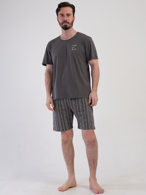 Купить Бавовняний літній комплект із шортами VIENETTA MAN 4080841374 в Украина в Lingerie.ua - Одяг для дому та відпочинку, Фото 3