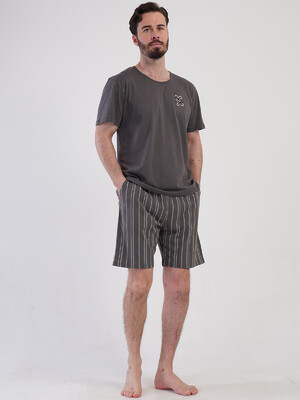 Купить Бавовняний літній комплект із шортами VIENETTA MAN 4080841374 в Украина в Lingerie.ua - Одяг для дому та відпочинку, Фото 6