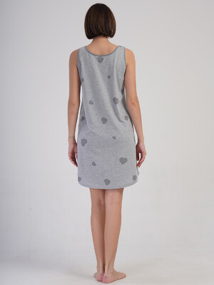 Купить Хлопковая домашняя туника на широких бретельках VIENETTA 4091646203 в Украина в Lingerie.ua - Одяг для дому та відпочинку, Фото 5