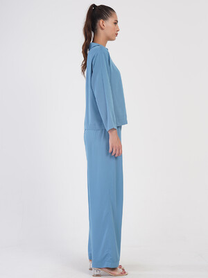 Купить Летний костюм из штапеля с брюками VIENETTA PLUS 4051040000 в Украина в Lingerie.ua - Одяг для дому та відпочинку, Фото 5