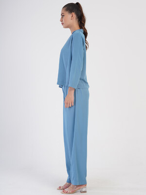 Купить Летний костюм из штапеля с брюками VIENETTA PLUS 4051040000 в Украина в Lingerie.ua - Одяг для дому та відпочинку, Фото 7