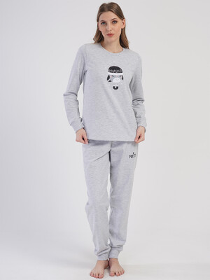 Купить Байковый костюм с длинным рукавом VIENETTA 4030200000 в Украина в Lingerie.ua - Одяг для дому та відпочинку, Фото 7