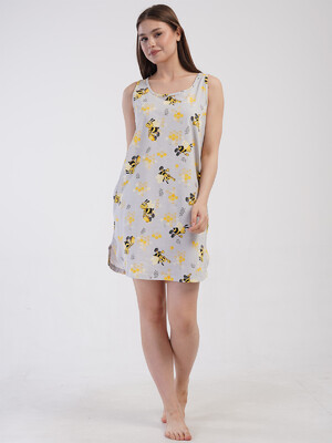 Купить Хлопковая домашняя туника с карманами VIENETTA 4082938401 в Украина