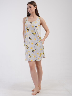 Купить Хлопковая домашняя туника с карманами VIENETTA 4082938401 в Украина в Lingerie.ua - Одяг для дому та відпочинку, Фото 2