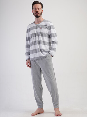 Купить Трикотажний домашній комплект з брюками VIENETTA MAN 4110090000 в Украина в Lingerie.ua - Одяг для дому та відпочинку, Фото 2