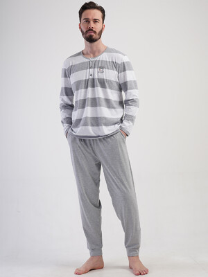 Купить Трикотажний домашній комплект з брюками VIENETTA MAN 4110090000 в Украина в Lingerie.ua - Одяг для дому та відпочинку, Фото 3