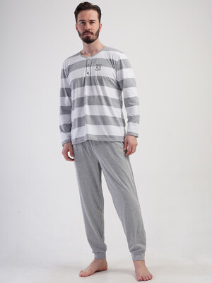 Купить Трикотажний домашній комплект з брюками VIENETTA MAN 4110090000 в Украина в Lingerie.ua - Одяг для дому та відпочинку, Фото 7