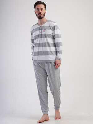 Купить Трикотажний домашній комплект з брюками VIENETTA MAN 4110090000 в Украина в Lingerie.ua - Одяг для дому та відпочинку, Фото 8